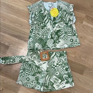 Alden Adair Green Picnic Set